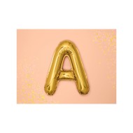Party Deco Fóliový balón - zlatý - písmeno, 35 cm A - cena, porovnanie