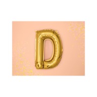 Party Deco Fóliový balón - zlatý - písmeno, 35 cm D - cena, porovnanie