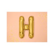 Party Deco Fóliový balón - zlatý - písmeno, 35 cm H - cena, porovnanie