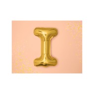 Party Deco Fóliový balón - zlatý - písmeno, 35 cm I - cena, porovnanie