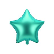 Party Deco Fóliový balón - Matná hviezda - 48cm Zelená - cena, porovnanie