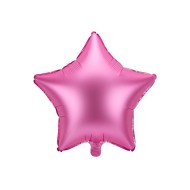 Party Deco Fóliový balón - Matná hviezda - 48cm Ružová - cena, porovnanie