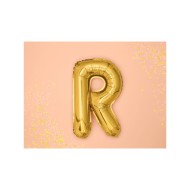 Party Deco Fóliový balón - zlatý - písmeno, 35 cm R - cena, porovnanie