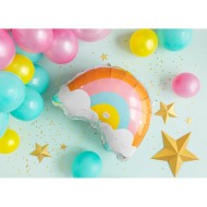 Party Deco Fóliový balón - Dúha - 55x40cm - cena, porovnanie