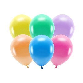 Party Deco Eko metalizované balóny - 30cm, 10ks 000
