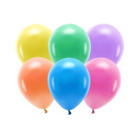 Party Deco Eko pastelové balóny - 30cm, 10ks 000