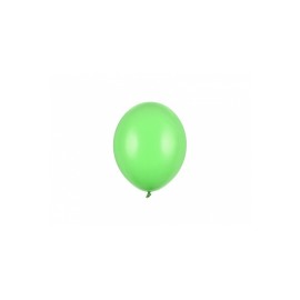 Party Deco Eko mini pastelové balóny - 12cm, 10ks Zelená
