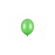Party Deco Eko mini metalické balóny - 12cm, 10ks Zelená - cena, porovnanie