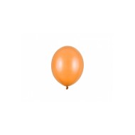 Party Deco Eko mini metalické balóny - 12cm, 10ks Oranžová - cena, porovnanie