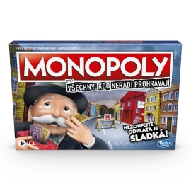 Hasbro Monopoly pro všechny, kdo neradi prohrávají