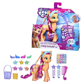 Hasbro My Little Pony bábika Sunny dúhové prekvapenie