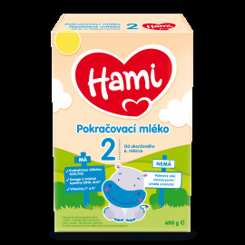 Nutricia Hami 2 Mlieko pokračovacie 600g