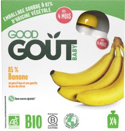 Good Gout BIO Banán 4x85g