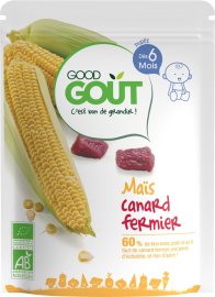 Good Gout BIO Kukurica s kačacím mäsom 190g