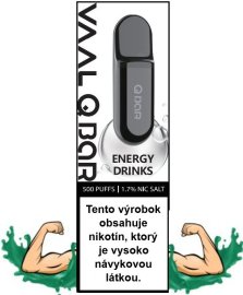VAAL Q Bar SK elektronická cigareta 17mg Energy Drinks