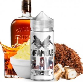 Infamous Slavs Shake and Vape Bourbon Tobacco 20ml