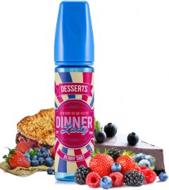 Dinner Lady Shake and Vape Deserts Berry Tart 20ml