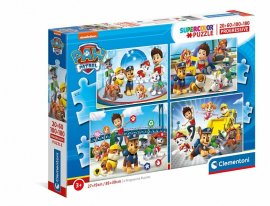 Clementoni Puzzle 20 + 60 + 100 + 180 - Paw Patrol