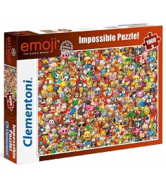Clementoni Puzzle 1000 Impossible - Emoji