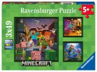 Ravensburger Minecraft Biomes 3x49 - cena, porovnanie