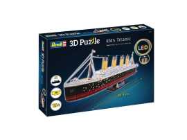 Revell 3D Puzzle 00154 - RMS Titanic (LED Edition)