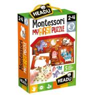 Headu Montessori Moje prvé puzzle - Farma - cena, porovnanie