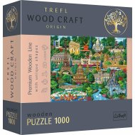 Trefl Drevené puzzle 1000 - Francúzsko - slávne miesta - cena, porovnanie