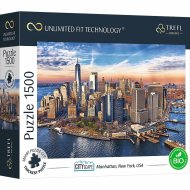 Trefl Prime puzzle 1500 UFT - Manhattan, New York, USA - cena, porovnanie