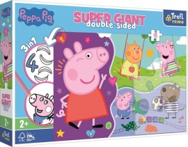 Trefl Puzzle 15 GIANT- Peppa Pig