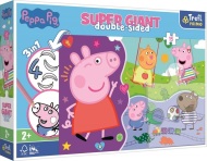 Trefl Puzzle 15 GIANT- Peppa Pig - cena, porovnanie