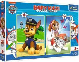 Trefl Puzzle Baby MAXI 2x10 - Paw Patrol