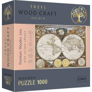 Trefl Drevené puzzle 1000 - Mapa starovekého sveta - cena, porovnanie