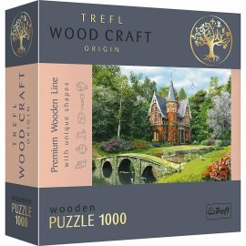 Trefl Drevené puzzle 1000 - Viktoriánsky dom