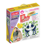 Quercetti Play Creativo Lacing Puzzle - prevliekacie mäkké skladačky - cena, porovnanie