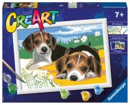 Ravensburger CreArt Šteniatka Jacka Russella - cena, porovnanie