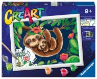 Ravensburger CreArt Roztomilí leňochodi - cena, porovnanie