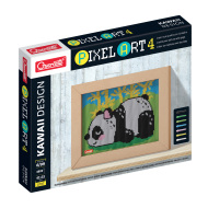 Quercetti Pixel Art 4 Kawaii Panda – mozaika z kolíčkov - cena, porovnanie