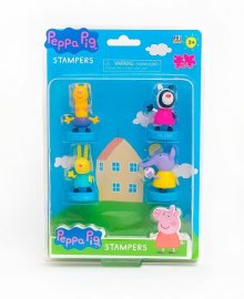 Blackfire Peppa Pig: 4 figúrky s pečiatkou - blister