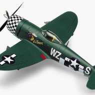 Academy Games Model Kit letadlo 12474 - P-47D "EILEEN" 1:72 - cena, porovnanie