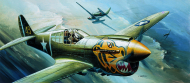 Academy Games Model Kit letadlo 12468 - P-40E 1:72 - cena, porovnanie