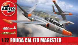 Airfix Classic Kit letadlo A03050 - Fouga Magister 1:72