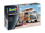 Revell Plastic ModelKit auto 07674 - VW T1 Camper (1:24) - cena, porovnanie