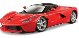 Bburago 1:43 Ferrari Signature series LaFerrari Aperta Red