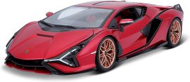 Bburago 1:18 TOP Lamborghini Sián FKP 37 Red