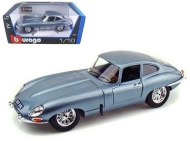 Bburago 1:18 Jaguar E Coupe Metalic Silver Blue - cena, porovnanie