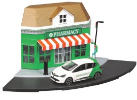 Bburago 1:43 Street Fire City Pharmacy