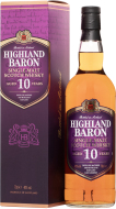 Highland Baron Single Malt 10y 0.7l - cena, porovnanie