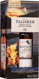 Talisker 10y + plechový hrnček 0.7l