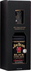 Jim Beam Black Extra Aged + pohár 0.7l
