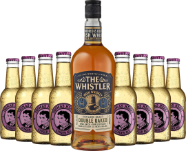 The Whistler Set Double Oaked + 8x Thomas Henry Ginger Ale